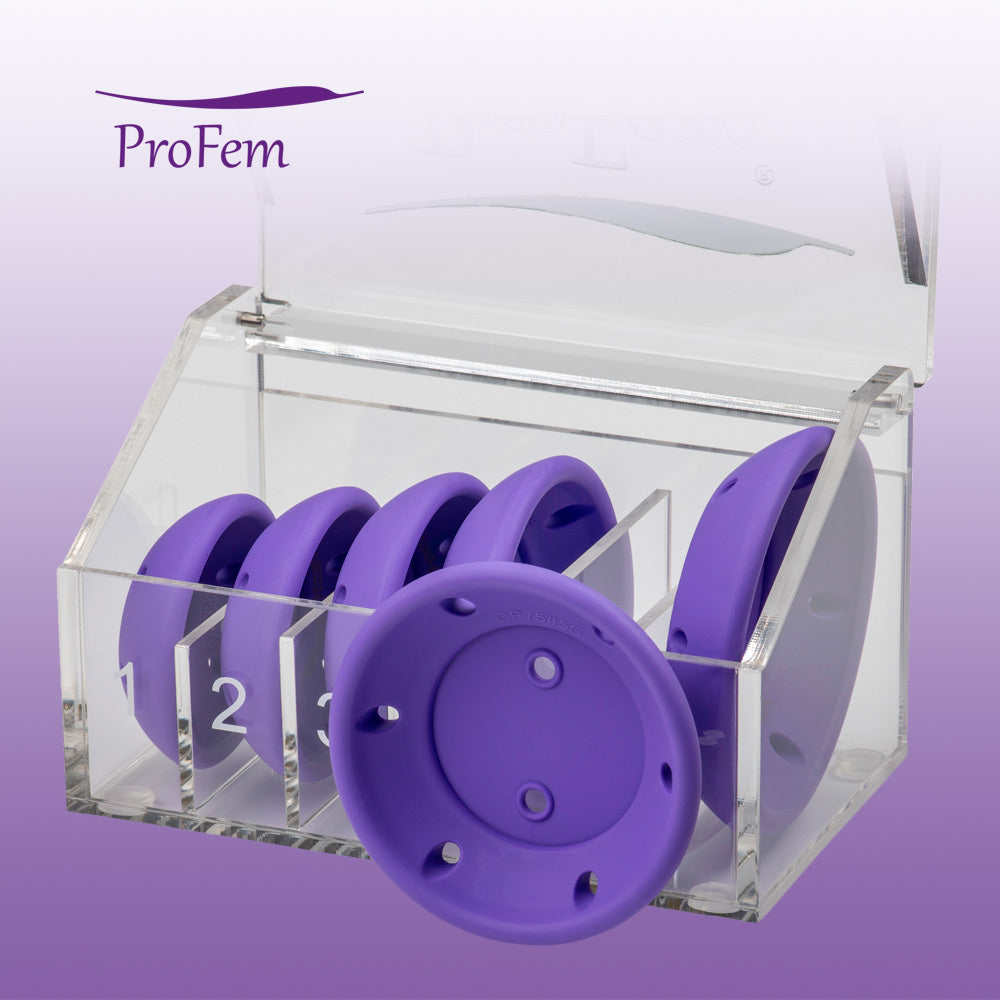 Pessaire en coquille avec renfort, kit de pose ProFem