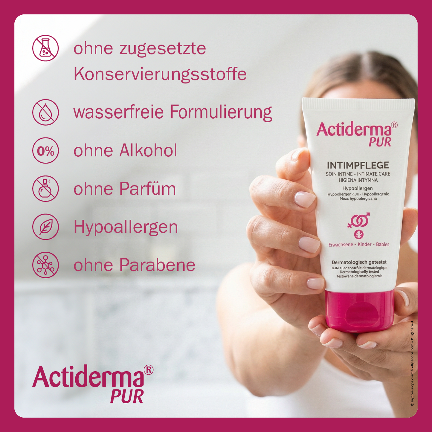 Actiderma® PUR  Intimpflege Salbe
