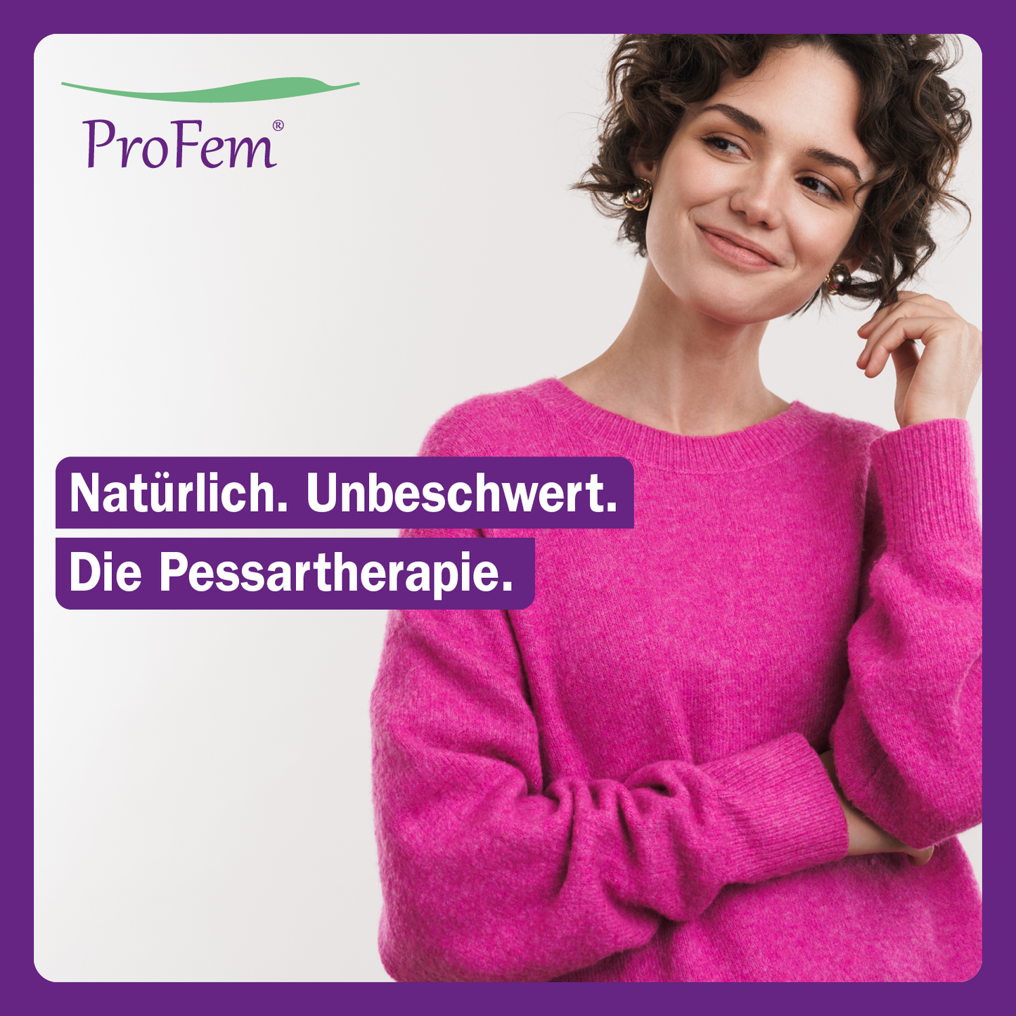 ProFem Würfel Pessar, mit Perforation