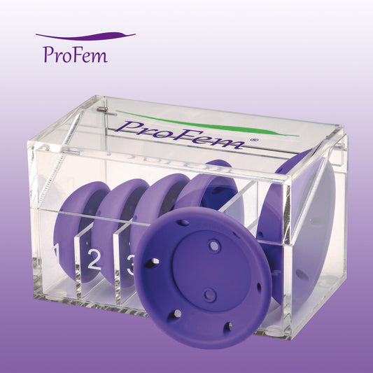 Pessaire en coquille avec renfort, kit de pose ProFem