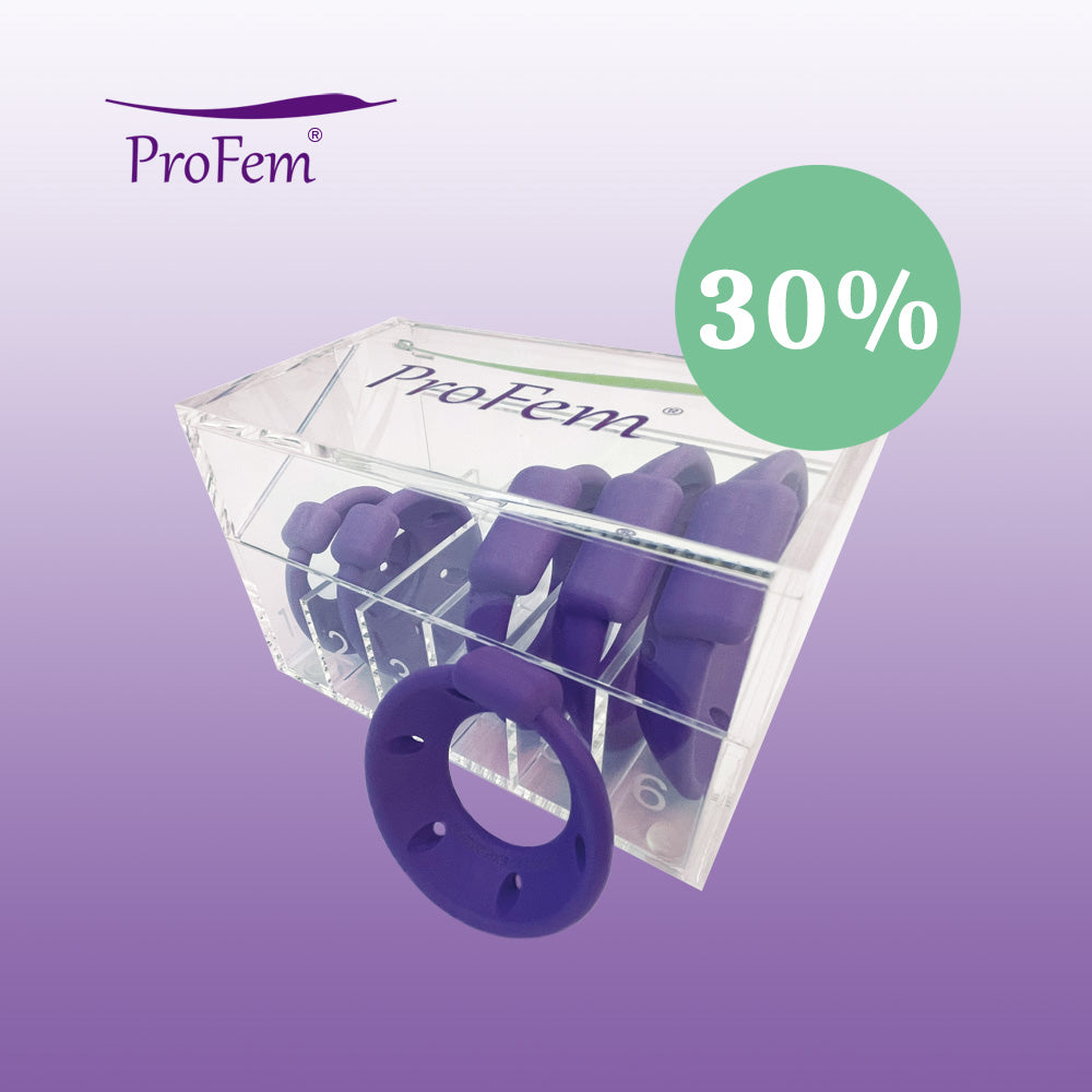 ProFem fitting set urethral shell pessary